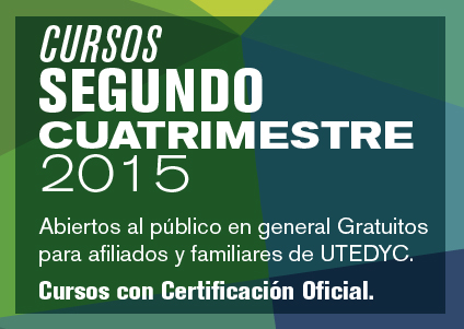 Formación Profesional en UTEDYC: oferta de cursos 2do. cuatrimestre 2015