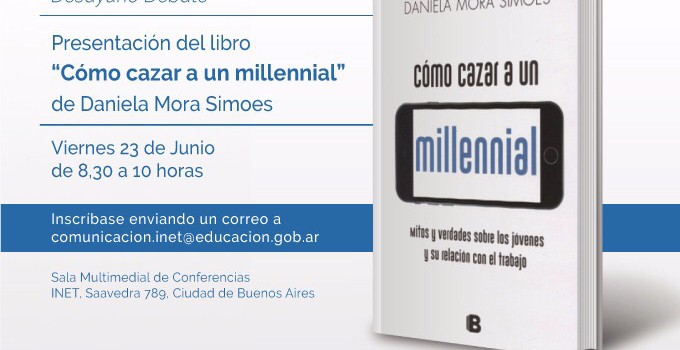 Presentación del libro «Cómo cazar un millennial» en INET