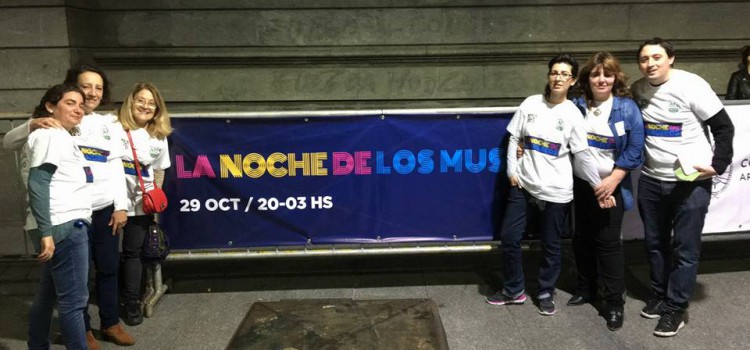 La Secretaría de Capacitación de APL participó de la Noche de los Museos 2016