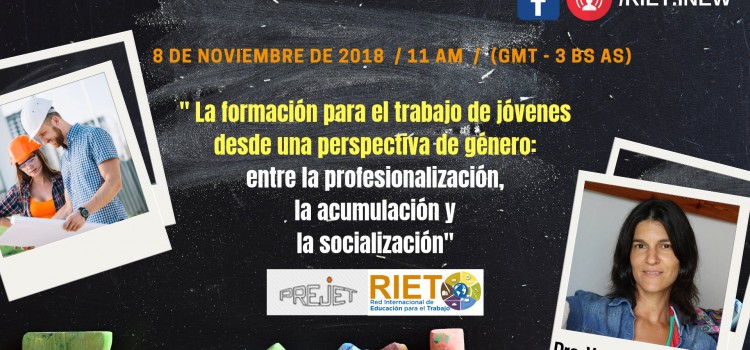 RIET organiza una nueva conferencia gratuita sobre Formación Profesional