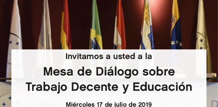 UMET: Mesa de Diálogo sobre Trabajo Decente y Educación