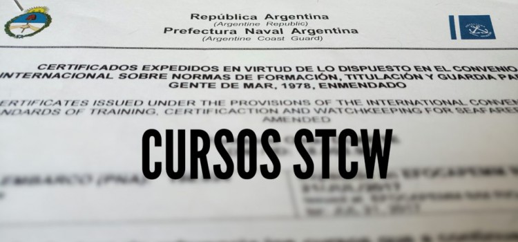 SICONARA: inscripción para los cursos básicos STCW en Corrientes