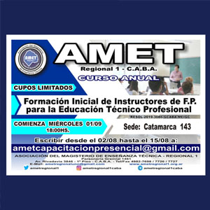AMET: Formación de Instructores e Instructoras